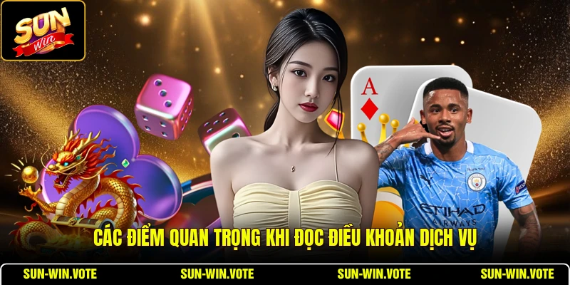 Điều Khoản Dịch Vụ 4 Các điểm quan trọng khi đọc điều khoản dịch vụ