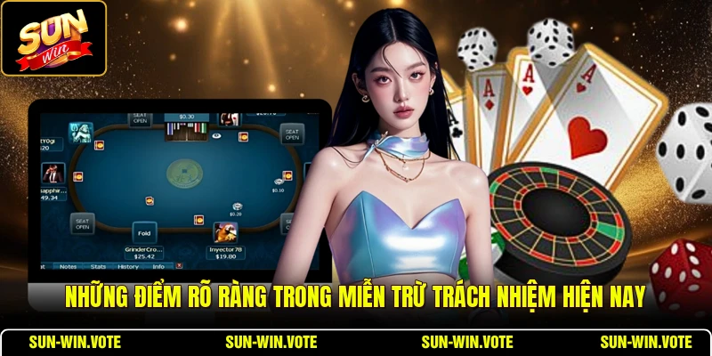 Miễn Trừ Trách Nhiệm 1 Những điểm rõ ràng trong miễn trừ trách nhiệm hiện nay