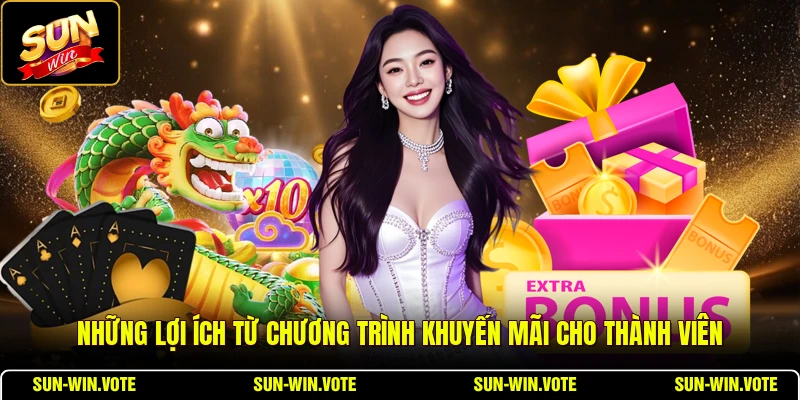 Những lợi ích từ chương trình khuyến mãi cho thành viên