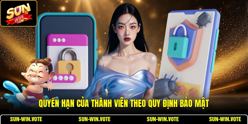 Chính Sách Bảo Mật 3 Quyền hạn của thành viên theo quy định bảo mật